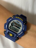Casio G-Shock 男士石英手表 橡膠表帶 藍(lán)色 (DW-9052-2V) 曬單實(shí)拍圖