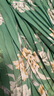 SNIDEL2025春夏新品優(yōu)雅印花荷葉邊小飛袖茶歇連衣裙SWFO252004 綠色 F M (1) 曬單實(shí)拍圖