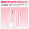 KACO 不錯(cuò)粉色套裝0.5黑芯中性筆6支 大容量學(xué)生刷題書寫筆記辦公文具簽字速干順滑  曬單實(shí)拍圖