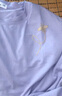 媽媽裝半袖中老年大碼寬松莫代爾刺繡t恤衫短袖T恤女 淺紫色 3XL 推薦125-140斤 曬單實(shí)拍圖