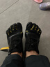 Vibram新款五指鞋男室內(nèi)綜合訓(xùn)練健身深蹲赤足運(yùn)動(dòng)綜合訓(xùn)練鞋KSO EVO 黑色/黃色 42 曬單實(shí)拍圖