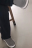 步瀛齋布鞋男透氣一腳蹬休閑男士漁夫鞋 灰色 41 曬單實(shí)拍圖