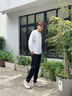 李寧紳適褲|通勤商務(wù)男子25新款薄款速干抗皺高彈耐磨直筒休閑褲 【25新款紳適褲】加絨-黑色903-1 XL 曬單實拍圖