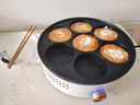 揚(yáng)子多功能早餐機(jī)煎蛋器可拆洗煎蛋神器七孔鍋電餅鐺分體煎蛋鍋家用商用蛋餃雞蛋漢堡機(jī)食堂面館餐廳 單層 分體可拆 七孔煎蛋 曬單實(shí)拍圖