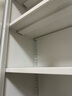 阿格貝貝鋼制書柜帶玻璃門防塵書柜落地一體家用圖書館書架收納置儲物柜 鋼化玻璃款 【六層】2米高0.8米寬 曬單實拍圖