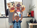 ZOZX德國(guó)樹葉畫3D立體兒童手工DIY粘貼畫植物標(biāo)本落葉幼兒園手工作業(yè) 3D立體樹葉畫·萌趣篇 曬單實(shí)拍圖