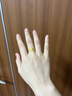 周生生黃金戒指足金愛(ài)情密語(yǔ)羽毛戒指女款 89738R 計(jì)價(jià) 15圈3.7克 曬單實(shí)拍圖