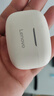 聯(lián)想（lenovo）真無(wú)線藍(lán)牙耳機(jī) 半入耳式耳機(jī) 音樂(lè)運(yùn)動(dòng)游戲耳機(jī)藍(lán)牙5.4 適用蘋(píng)果華為小米手機(jī) EA110月巖白 曬單實(shí)拍圖