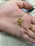 周大福 生肖蛇大版權杖蛇黃金吊墜(工費620)約5.95g EOF1446 曬單實拍圖