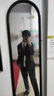 星禾萊日系學(xué)院風(fēng)男生dk西裝制服外套jk校供感紅色西服學(xué)生痞帥班服套裝 墊肩西服黑+白襯衫藏青領(lǐng)帶+黑西 XL 建議【125-140斤】 曬單實(shí)拍圖