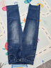 復古懷舊藍九分直筒牛仔褲女新款高腰小個(gè)子垂感煙管牛仔褲褲子 9895復古藍九分 常規 S 曬單實(shí)拍圖