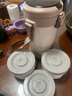 愛仕達(dá)（ASD） 保溫飯盒真空304不銹鋼大容量三層帶飯保溫桶提鍋內(nèi)置餐具保溫袋 升級(jí)白色 3層 2.2L 曬單實(shí)拍圖