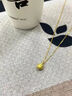 老鳳祥黃金項鏈女足金福袋吊墜純金錢袋掛墜七夕教師節(jié)禮物送女朋友老婆 足金福袋吊墜 約0.4g【贈銀鏈】 曬單實拍圖