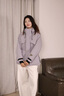 高梵風殼5.0黑金鵝絨服收腰顯瘦2025年冬女士五分短款連帽羽絨服外套 紫金2號 L 曬單實拍圖