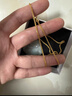 胖東來品質(zhì)999純銀項鏈女肖邦鏈鍍18k金玫瑰金925銀素鏈鏈子不掉 1.5mm黃金色-50cm 規(guī)格 曬單實拍圖