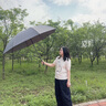 JCZS德國品質(zhì)雙層自動(dòng)雨傘長柄超大號加固加厚結(jié)實(shí)抗暴風(fēng)雨三雙人男士 高爾夫黑色135cm 曬單實(shí)拍圖