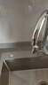 GuGuGo【德國】水龍頭延伸器轉(zhuǎn)接頭廚房防濺頭增壓起泡器萬向旋轉(zhuǎn)水龍頭 【精銅接口】兩檔防濺頭-亮銀 萬向沖洗丨防腐耐銹丨送全套配件 曬單實(shí)拍圖