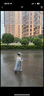 babycrayon彩虹鯊魚(yú)兒童雨鞋女防滑防水男童女童膠鞋雨靴可愛(ài)寶寶雨鞋 曬單實(shí)拍圖