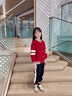 G.DUCKKIDS小黃鴨深圳小學(xué)生校服春秋裝兒童班服兩件套運動(dòng)會(huì )班服幼兒園園服 紅色兩件套 140 建議9~10歲【130-140cm】cm 曬單實(shí)拍圖