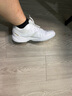 威克多（VICTOR）勝利羽毛球鞋男女款A102高彈穩定類(lèi)運動(dòng)羽毛球鞋白金配色   43 曬單實(shí)拍圖