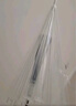 天瑋傘業(yè)（Tianwei umbrella）16骨透明傘纖維骨抗風自動純色POE傘簡約純色便捷長柄傘可定制 曬單實拍圖