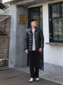 高梵黑金鵝絨服小黑金5.0立領(lǐng)百搭2025年新款男士短外套 黑色 XL 曬單實拍圖