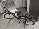 迪卡儂迪卡儂城市自行車26寸代步單速男女上班通勤輕便學(xué)生單車OVB1 黑色S/M號（1.45-1. 75m） 26英寸 單速 曬單實拍圖