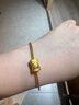 周大生x旺仔牛奶糖聯(lián)名黃金琺瑯轉(zhuǎn)運(yùn)珠桃花足金手鏈七夕禮物送女友 旺仔牛奶糖轉(zhuǎn)運(yùn)珠-0.75g-【不配繩,介意慎拍】 【單轉(zhuǎn)運(yùn)珠-無贈品,介意慎拍】 曬單實(shí)拍圖