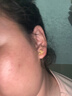 相遇重逢黃金蝴蝶實心耳釘女耳環(huán)999足金耳飾送老婆女友情人節(jié)520生日禮物 足金蝴蝶耳釘一對 約2.06g 曬單實拍圖