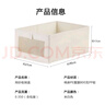侑家良品衣服收納盒褲子收納神器衣柜衣物整理箱棉麻內(nèi)衣內(nèi)褲雜物收納筐 曬單實(shí)拍圖