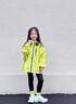 茨語(yǔ)2025秋季新款中大童上衣兒童戶外沖鋒衣女童休閑寬松防風(fēng)連帽外套 粉紅色W8870 150 曬單實(shí)拍圖