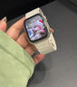 表帶哥適用蘋果手表表帶apple watch磁吸硅膠ultra2/iwatch s10/9/8/7/6腕帶SE/44/45/46/49mm星光色 曬單實(shí)拍圖