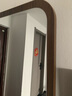 棲音閣木質(zhì)鏡子全身鏡貼墻自粘壁掛穿衣鏡落地鏡高清試衣鏡掛墻大鏡子 曬單實(shí)拍圖