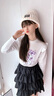 小馬寶莉女童純棉長袖t恤2025新款春秋兒童洋氣獨(dú)特花邊白色百搭上衣秋裝 白 水彩塞拉_5 140cm[適合40-55斤] 均碼 曬單實(shí)拍圖