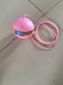 兒童甩腳球腳環(huán)發(fā)光跳跳球平衡感統訓練蹦蹦球運動(dòng)戶(hù)外男女孩玩具 【升級耐用】粉【燈光款】 1只 曬單實(shí)拍圖