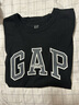Gap【情人節(jié)】男女裝春季新款純棉字母印花短袖T恤上衣美版797924 黑色 S 美碼 M亞洲碼175/92A 曬單實(shí)拍圖