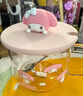 膳魔師玻璃吸管杯高硼硅耐熱水杯辦公室?guī)w牛奶咖啡杯養(yǎng)生茶杯子三麗鷗 布丁狗 500ml 曬單實(shí)拍圖