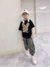 G.DUCKKIDS小黃鴨男童夏季褲子2025新款夏裝兒童純棉寬松薄款長(cháng)褲大童防蚊褲 格子-純棉夏涼薄款透氣 140 (建議125-135cm 7-8周歲） 曬單實(shí)拍圖