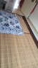 浪莎（LangSha）家用可折疊涼席竹席1.5米x2米纖維涼席子冰絲席夏天專(zhuān)用a類(lèi)空調席 小熊波比【A類(lèi)冰絲竹席】 適合雙人床 180cm*200cm 曬單實(shí)拍圖