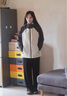 波司登2025新款沖鋒衣鵝絨服女短款三合一防風(fēng)防水保暖外套B250331302 米白/深棕褐|8011/7048|801L XS 155/80A 體重約100斤以內(nèi) 曬單實拍圖