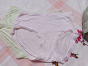 仕樂夏超薄莫代爾抑菌女內(nèi)褲蕾絲花邊糖果色三角褲一片式不夾臀本命年 D組【檸檬綠+膚色+淺粉】 3條 2XL 曬單實拍圖