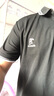 啄木鳥（TUCANO）短袖t恤男純色polo打底衫商務(wù)時(shí)尚休閑百搭上衣男裝黑色L 曬單實(shí)拍圖