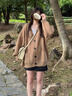 SNYDER WEAR2025新款毛衣開衫外套女裝早秋季慵懶風百搭針織開衫穿搭感女 綠色 常規(guī) S 建議80-95斤 曬單實拍圖