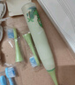 小米狼聲波兒童電動(dòng)牙刷3-6-12歲-15歲家用充電式全身水洗細(xì)軟毛刷頭牙刷超長(zhǎng)續(xù)航深度清潔護(hù)齦防蛀去漬 【充電款3刷頭】萌動(dòng)綠3-12歲 曬單實(shí)拍圖