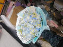 花遞鮮花速遞小時達33朵玫瑰花束生日禮物送女友同城配送當日達 【天空之戀】33枝碎冰藍|SS72 平時價 曬單實拍圖