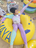 Kocotreekk樹兒童泳衣褲女孩分體泳衣A類男童女童游泳長袖防曬中大童泳裝 曬單實拍圖