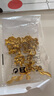 巴克樂樂銀針花朵樹葉流蘇耳環(huán)歐美夸張重金屬風耳墜時尚感耳飾女 銀針-金色(流蘇) 曬單實拍圖