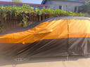 HAPOWER牛津布汽車(chē)車(chē)衣車(chē)罩防曬防雨隔熱防塵加厚遮陽(yáng)車(chē)套外全罩通用四季 【暗夜橙】100%鈦黑膠牛津布車(chē)衣+贈送收納袋 【加厚款】納米防水防暴曬防冰雹技術(shù)*四季防護 曬單實(shí)拍圖