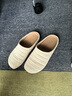 奧古獅登（Agsdon）包頭拖鞋女夏季新款編織鏤空透氣半拖鞋女軟底涼拖 452271 米 38 曬單實(shí)拍圖