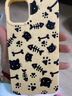 馭舵可愛(ài)貓貓魚(yú)骨適用iphone16手機殼蘋(píng)果15卡通14潮流13情侶12防摔11 小麥殼-黃色-魚(yú)骨頭貓咪 iPhone 16 pro 曬單實(shí)拍圖